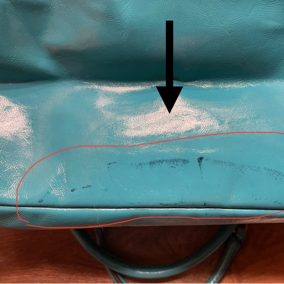 COACH Limited Edition FRANCINE TURQUOISE LEGACY TOTE BAG - Picture 15 of 15